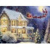 Merry Christmas  | Santa Claus | Square Diamond