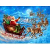 Merry Christmas  | Santa Claus | Square Diamond
