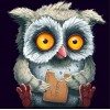 Owls | 5D Diamond Painting | Round Diamond