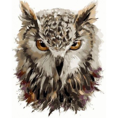 Owls | 5D Diamond Painting | Round Diamond