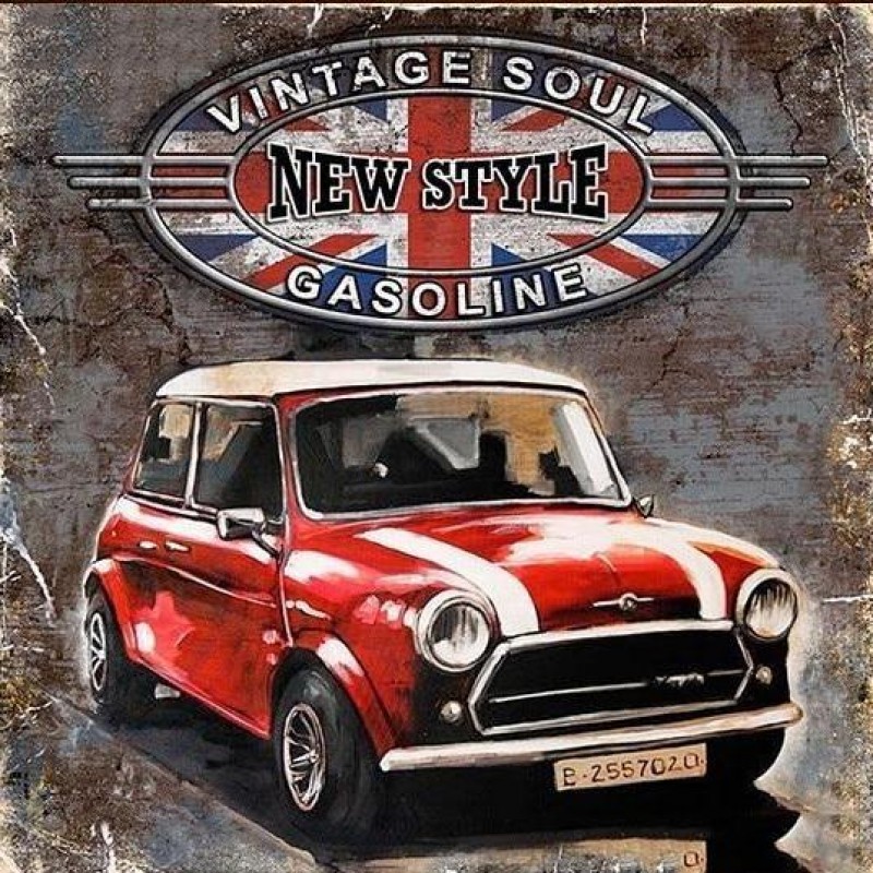Old Car | 5D Diamond...