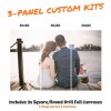 Photo Custom | 3 Panels | Square/Round Diamond