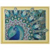 Peacock | 5D Diamond Painting | Partial | Special-shaped Diamond