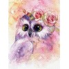 Owls | 5D Diamond Painting | Square Diamond