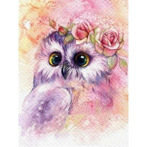 Owls | 5D Diamond Painting | Square Diamond