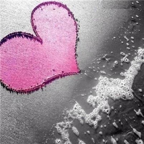 Love the Beach | 5D Diamond Painting | Square Diamond