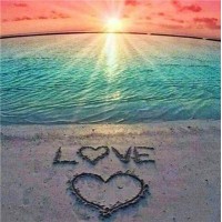 Love the Beach | 5D Diamo...