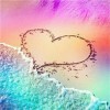 Love the Beach | 5D Diamond Painting | Square Diamond