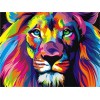 Lion | 5D Diamond Painting | Square Diamond