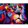 Lion | 5D Diamond Painting | Square Diamond