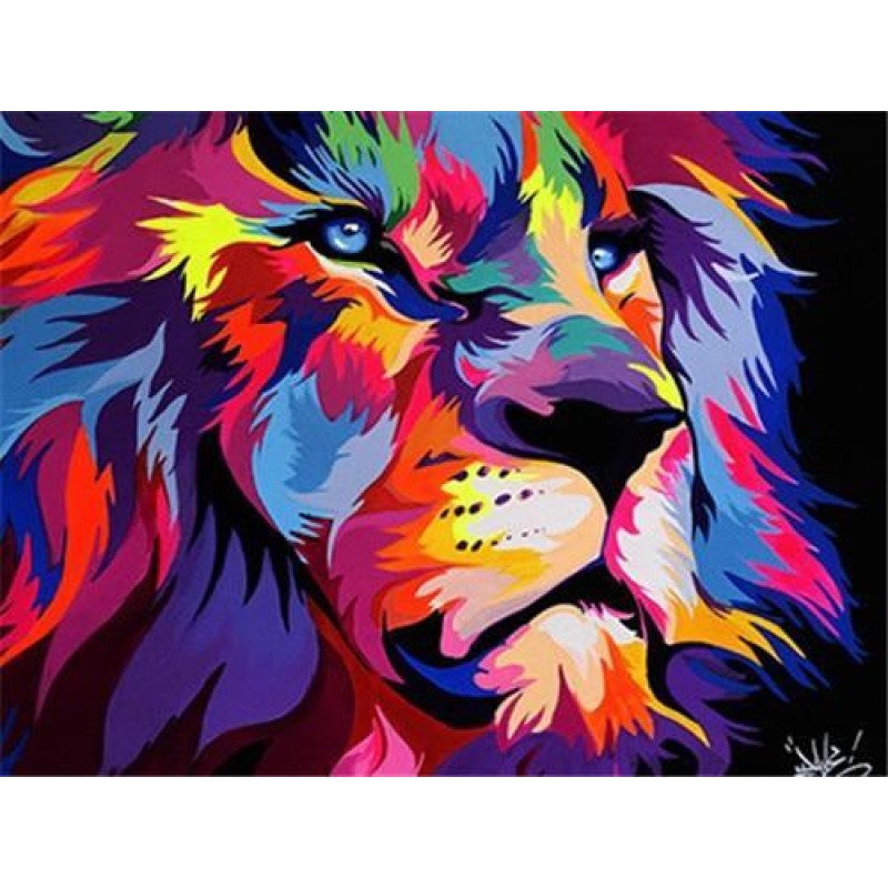 Lion | 5D Diamond Pa...