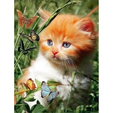 Kitties | 5D Diamond Painting | Round Diamond