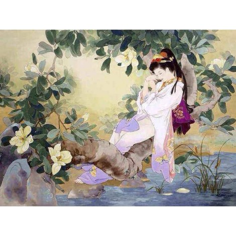 Kimono | 5D Diamond Painting | Square Diamond