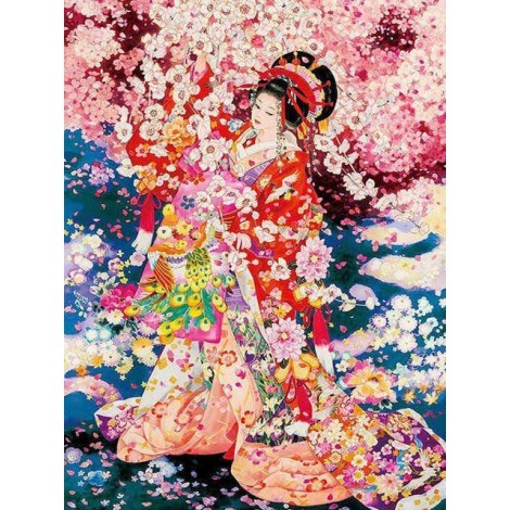 Kimono | 5D Diamond Painting | Square Diamond