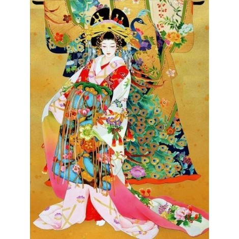 Kimono | 5D Diamond Painting | Square Diamond