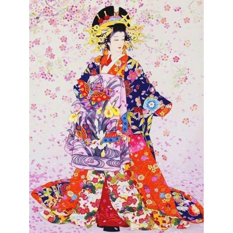 Kimono | 5D Diamond Painting | Square Diamond