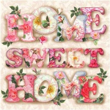 Home Sweet Home | 5D Diamond Painting | Round Diamond