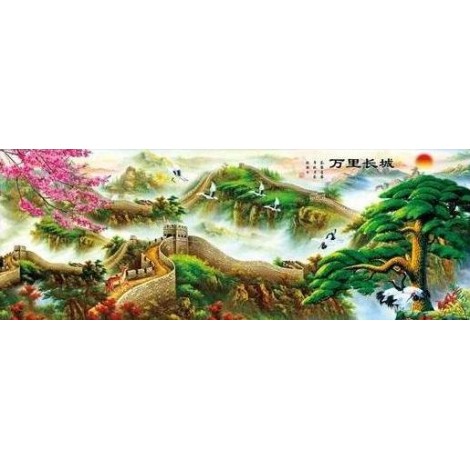 Great Wall | 5D Diamond Painting | Round Diamond