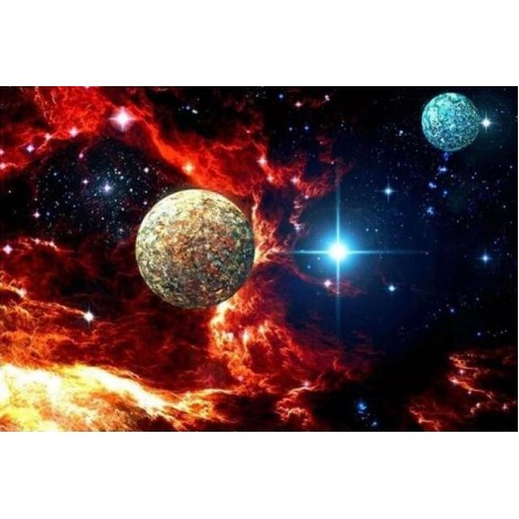 Galaxy | 5D Diamond Painting | Round Diamond