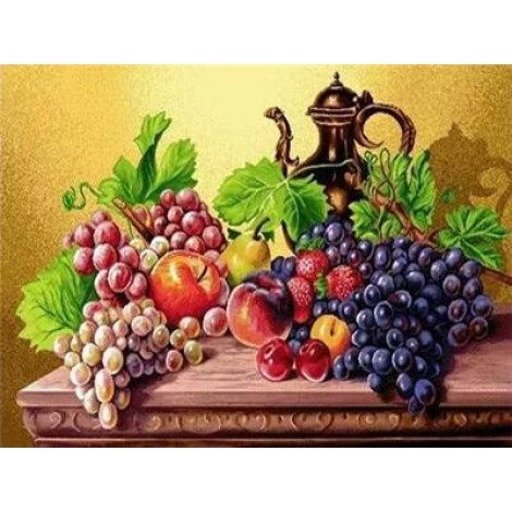 Fruits | 5D Diamond Painting | Square Diamond