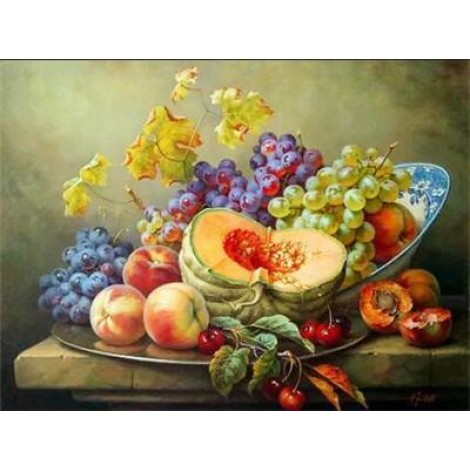 Fruits | 5D Diamond Painting | Square Diamond