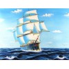 Sailboat | 5D Diamond Painting | Square Diamond