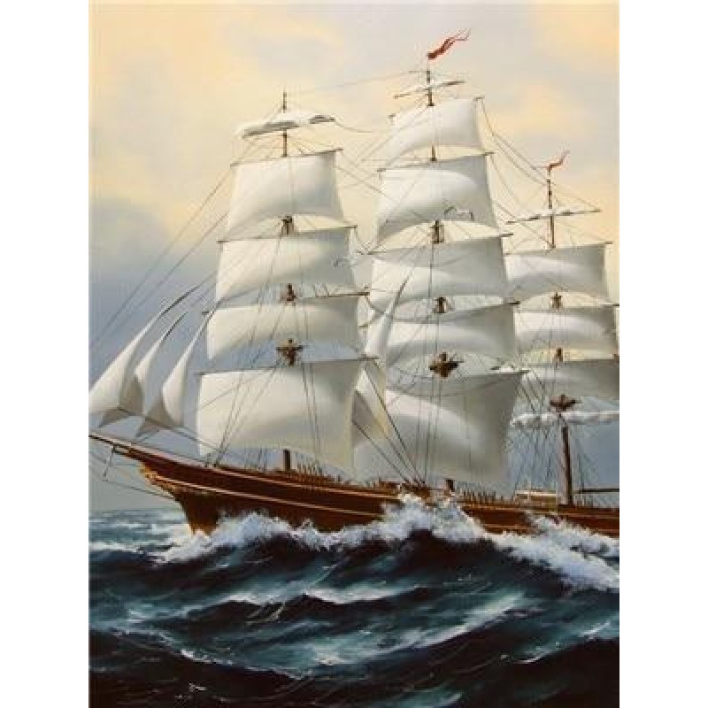 Sailboat | 5D Diamon...