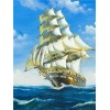 Sailboat | 5D Diamond Painting | Square Diamond