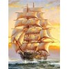 Sailboat | 5D Diamond Painting | Square Diamond