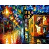 Romantic Street | 5D Diamond Painting | Square Diamond