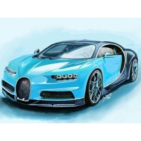 Sports Car | 5D Diamond Painting | Square Diamond