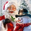 Snowman | Square Diamond