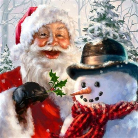 Snowman | Square Diamond