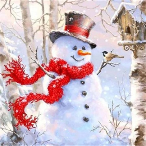 Snowman | Square Diamond
