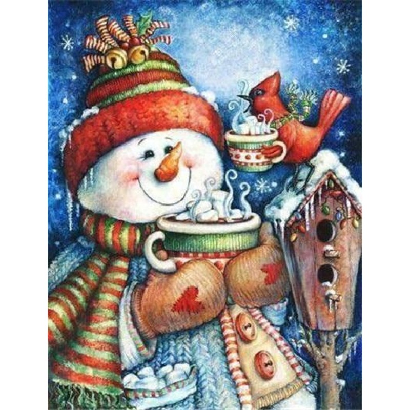 Snowman | 5D Diamond...