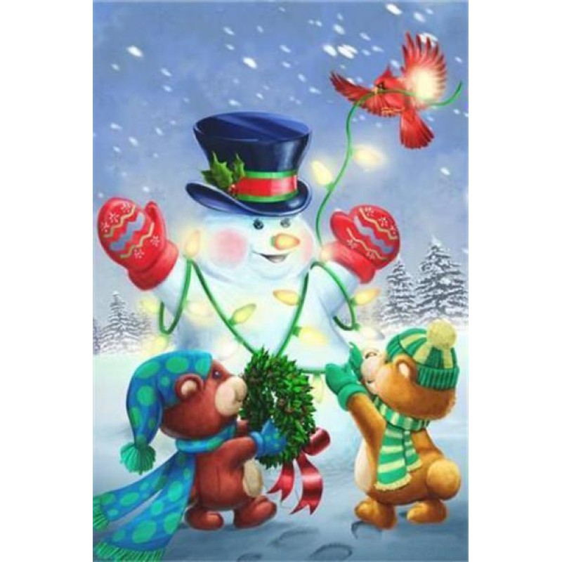 Snowman | 5D Diamond...
