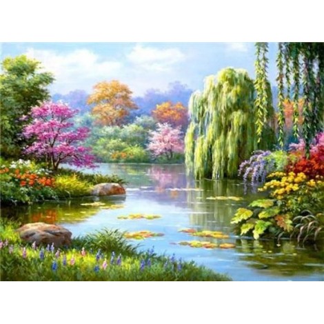 Scenery | Landscape | 5D Diamond Painting | Square Diamond