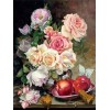 Flowers | 5D Diamond Painting | Square Diamond