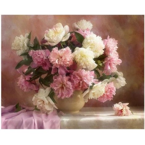 Flowers | 5D Diamond Painting | Square Diamond