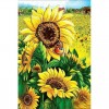 Flowers | 5D Diamond Painting | Round Diamond