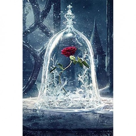 Flowers | 5D Diamond Painting | Round Diamond