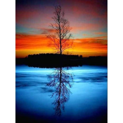 Sunset | 5D Diamond Painting | Square Diamond