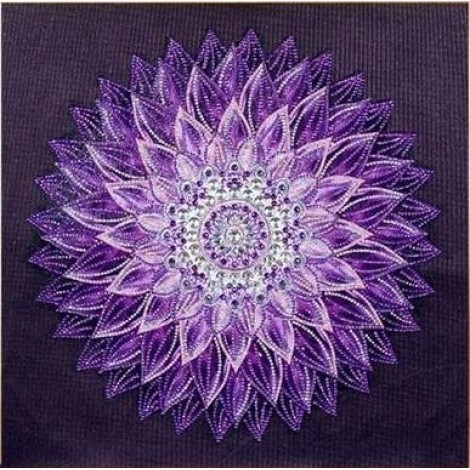 Flowers | 5D Diamond Painting | Partial | Special-Shaped Diamond