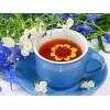 Flowers & Coffee | 5D Diamond Painting | Square Diamond