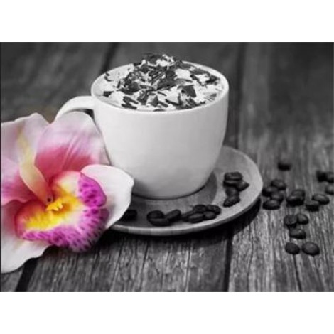 Flowers & Coffee | 5D Diamond Painting | Square Diamond