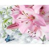 Flowers & Butterflies | 5D Diamond Painting | Square Diamond