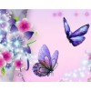 Flowers & Butterflies | 5D Diamond Painting | Square Diamond