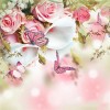 Flowers & Butterflies | 5D Diamond Painting | Square Diamond