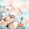 Flowers & Butterflies | 5D Diamond Painting | Square Diamond