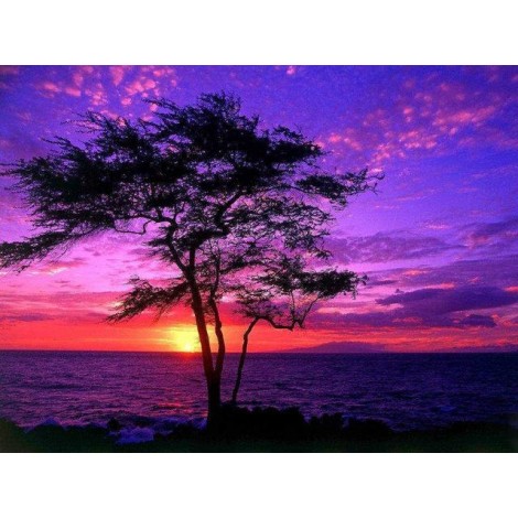Sunset | 5D Diamond Painting | Square Diamond